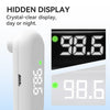 Medical Forehead Thermometer, Rechargeable Thermometer for Adults and Kids, Portable Infrared Digital Thermometer with Fever Alarm and LCD Display, Fast Accurate 1s Instant Results (Black)