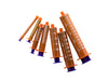 Vesco Medical ENFit Amber Syringes 3ml (Pack of 500 (1 Box))