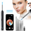 Ear Wax Removal Kit, Ear Cleaner with Camera and Light,Wax Remove Ears Picker with Replacement Tips for Phone, Pad & Android Smart Phones