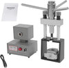Dental Flexible Denture Machine 110V 400W Laboratory Injection Equipment Invisible Denture Molding Machine with Heating Press System Desktop Dental Tool for Dentistry Clinics