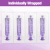 60ml Syringe with Cap, 60cc Plastic Syringes for Liquid, Feeding, Individually Wrapped 10 Pack