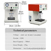 150W Dental Lab Vacuum Mixer with Built-in Pump - 500ML Tank for Plaster, Investment, Gypsum & Agar Mixing | Lab Equipment for Molded Materials