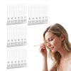 Sticky Ear Cleaners for Adults,Reusable Soft,Portable Ear Pick with Dust Cover Packaging,Ear Cleaning Tool for Kids and Adults (24PC)