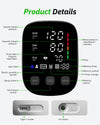 HealthTree Blood Pressure Monitor with Large Display, Blood Pressure Machine Upper Arm Large Cuff(8.7"-16.5"), High Automatic Blood Pressure Monitors Cuff for Home Use, BP Monitors