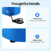 2.2L/5.51LBS Large Capacity Wax Casting Equipment,350W Round Wax Injector Machine, Digital Temperature Control 86-230°F for Jewelry Making, Dental Models