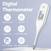 Berrcom Digital Thermometer for Adults and Kids, Medical Thermometer for Fever 10 Second Reading Armpit Thermometers with Fever Alarm