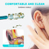 Upgrade Sticky Ear Cleaning Stick, Gentle Children and Adult Spiral Earwax Remover Tool, Reusable Sticky Ear Cleaner Ear Wax Remover Tool with Soft Rubber Head, Dust Cover Packaging (24pcs)