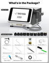 Upgraded Shockwave Therapy Machine & Focal Applicator, FSA or HSA-Eligible Extracorporeal ESWT Shock Wave Therapy Device for Joint/Muscle Pain Relief, Ideal for Home & Clinical