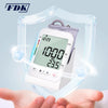 FDK Blood Pressure Monitors for Home Use Upper Arm Cuff Machine, Automatic Digital Bp Monitor Accurate with Storage Large Cuff 14.2" – 18.9" 2 Users Memory Stand Clock