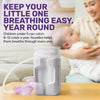 Dr. Noze Best NozeBot On the Go Nasal Aspirator - Pediatric ENT Designed Electric Nose Sucker for Babies and Toddlers, Portable and Easy to Clean, Battery Powered Relief for Mild Congestion