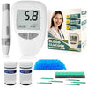 Glucose Monitor Kit, Blood Sugar Monitor,50 Test Strips &50 Lancets for Diabetes Testing,High Accuracy Blood Glucose Monitor Kit,1 Lancing Devices, DS-W Diabetes Testing Kit,Travel Size.