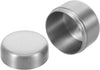 Mini Stainless Steel Waterproof Pill Organizer Small Portable Medicine Storage Box with Lid Travel Pocket Container for Daily Use