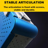 Aluminum Alloy Dental Trays With Silicone Pad To Protect Equipment, Instrument Sterilization Box Surgical Instrument Sterilization Box(13in*9.8in*2.8in)