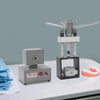Dental Flexible Denture Machine 110V 400W Laboratory Injection Equipment Invisible Denture Molding Machine with Heating Press System Desktop Dental Tool for Dentistry Clinics