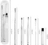 Earwax Removal Ear Cleaner Wax Pickers Earpick Remover Curette Pick Kit Spoon Care Clean Tool,10 pcs/Set