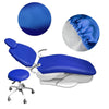 Dental Chair Covers 4Pcs/Set PU Leather Elastic Waterproof Protective Case Seat Chair Cover Dentistry Lab Dentist Equipment