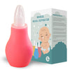 Nasal Aspirator for Baby - a Safe and Gentle Tool for Relieving Nasal Congestion in Newborns. It Comes with a Storage Box and is a BPA Free Baby Nose Suction Device (Yellow, Small-Scale)