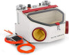 Two-Pen Sandblaster Machine, Dental Sandblasting Equipment with Led and Glass Window, Machine Dental Lab Sandblaster