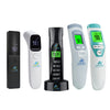 Amplim 5-Pack Hospital & Medical Grade Non-Contact Digital Infrared Forehead Thermometer for Babies, Kids, and Adults, FSA HSA Eligible