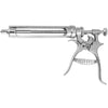 Europlex Metal Syringe Gun with Protective Casing – Heavy-Duty, Reusable Metal Syringe for Veterinary, Livestock & Medical Applications – Durable Stainless Steel Construction (20ml)