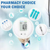 Blood Glucose Monitor Kit, 100 Glucometer Strips，1 Blood Glucose Meter, 1 Lancing Device, Diabetes Testing Kit，Glucometer for Home Use