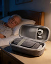 Hard Carrying Case for Withings BPM Connect Blood Pressure Monitor, Travel Storage Case for Withings Digital Blood Pressure Cuff Machine, BP Monitor Hard Shell, Gray Case Only