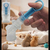 1Pc Blue Pet Medicine Feeder Liquid Oral Syringe Milk Nursing Bottles Syringe Soft Tip Plastic Pet Medical Feeding Tool for Dog Puppy Cat, Kitten Nursing Supplies
