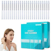 Upgrade Sticky Ear Cleaning Stick, Gentle Children and Adult Spiral Earwax Remover Tool, Reusable Sticky Ear Cleaner Ear Wax Remover Tool with Soft Rubber Head, Dust Cover Packaging (24pcs)