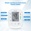 AILE Blood Pressure Monitor, Blood Pressure Machine Upper Arm Large Cuff(8.7"-16.5"), High Automatic Blood Pressure Monitors Cuff for Home Use, Manual Arm Bp Monitor, 2 * 99 Memory (White)