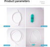 Medical Grade Soft Silicone Nasal Cannula with Water Collector - for Hydrogen Oxygen Therapy Suction & Nasal Care 3 Meter (Hydrogen Generator Sold Separately)