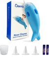 Berrcom Nasal Aspirator for Baby, Electric Nose Sucker Baby Nose Cleaner Automatic Booger Sucker for Kids with Music, Adjustable Suction Level
