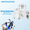 Electric Suction Machine, Portable Extractor with Adjustable Power for Home Use, Low Noise, 1pcs