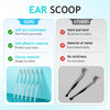 Sticky Ear Cleaning Stick, Sticky Ear Cleaner Picks for Adults, Reusable Ear Cleaning Sticks, Gentle Adhesive Ear Cleaner for Daily Ear Care with Dust Cover (Small, 24)