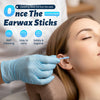 Sticky Cleaning Ear Stick, Upgraded Sticky Ear Cleaners, Gentle Reusable Soft Spiral Head Adhesive Ear Pick for Safe Ear Cleaning, Sticky Swabs for Adults (48 PCS)