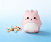 Generic Cute Bear Pill Organizer for Kids, 7 Day Travel Pill Box with Hanging Hole, Portable Medicine Organizer for Vitamins, Supplements, School & Travel. (Pink)