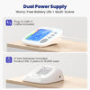 Upper Arm Blood Pressure Monitor for Home Use, Digital BP Machine Sphygmomanometer with 398 Reading Memory, Adjustable Arm Cuff 8.6"-17.7" (22-45 cm) Large LCD Display with Bluetooth Sync
