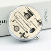 Medical Apparatus and Instruments Pill Box Portable Mini Travel Pill Organizer Holder 3 Compartment Decorative Round Pills Case Exquisite Daily Vitamin Container for Cod Liver Oil