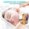 Upgrade Sticky Ear Cleaning Stick, Gentle Children and Adult Spiral Earwax Remover Tool, Reusable Sticky Ear Cleaner Ear Wax Remover Tool with Soft Rubber Head, Dust Cover Packaging (24pcs)