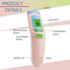 Amplim Non-Contact Forehead Thermometer & Case for Adults, Kids, Baby, FDA Cleared, Medical Grade, Touchless Infrared, 1-Sec Reading, Fever Alarm, Memory Recall, Quiet Mode, White