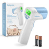Babydoc Medical Grade FSA-HSA Eligible Baby Thermometer for Kids, AccuTemp German Sensor, 3-in-1 Safe Non-Contact Infrared Forehead Thermometer, Object Mode for Milk or Bathwater, Infants, Children