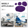 4pcs Dental Chair Slipcover: Headrest & Backrest Cover for Clinic Chair Protection Stretchy Seat Protector with for Dentist Office Equipment Upgrade Blue