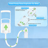 Nasal Aspirator for Baby, Baby Nose Sucker, Booger Sucker with Hand Pump, Baby Nasal Aspirator with Replaceable Silicone Tips, Anti-Backflow Design & Cleaning Brush (Translucent, Plus)