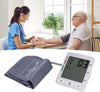 Home BP Monitor Machine with Large 4.2 Inch LCD Display 120 Readings Memory for 2 Users Adjustable XL Cuff Pulse Rate Tracking One Button Operation