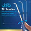 Waterpik Aquarius Water Flosser For Teeth Cleaning, Gums, Braces, Dental Care, Electric Power With 10 Settings, 7 Tips For Multiple Users And Needs, ADA Accepted, White WP-660, Packaging May Vary