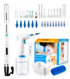 Smart Visual Ear Wax Removal Kit with Camera and Light,Professional Home Use HD Camera Ear Wax Removal，Vari Replacement Tips, Portable Ear Cleaning for iPhone, iPad, Android Phones (White)