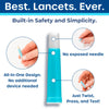 Pip Glucose Monitor Kit with 150 Test Strips and 160 Lancets - Complete Blood Sugar Testing Kit for Diabetes Care at Home | Includes Glucometer, Lancing Device, Travel Case & Diabetic Test Strips