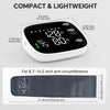 Blood Pressure Monitor Automatic Upper Arm BP Machine for Home Use with Bluetooth App Sync 2x120 Memory Accurate Reading, Large LED Backlit Display Adjustable Cuff 8.7"-16.5" with Storage Bag