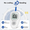 LinkSun G-425-3 Blood Glucose Monitor Kit, 100 Test Strips, 100 Lancets, 1 Blood Sugar Monitor, 1 Control Solution, 1 Lancing Device, Diabetes Testing Kit, No Coding, Large Display, Glucometer for Home Use