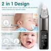 Ear Wax Vacuum Removal Kit with Carrying Case, 6 Levels Electric Strong Suction Ear Vacuum Wax Remover, USB Charge Ear Vacuum Cleaner, Ear Wax Suction Remover Device for Adults and Kids