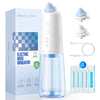 Nasal Irrigation System, Electric Sinus Rinse Machine with 30 Salt Packets, Dual Water Tank Self-Cleaning and Automatic Waste Collection, Nasal Washer for Congestion & Sinus Care (Large)